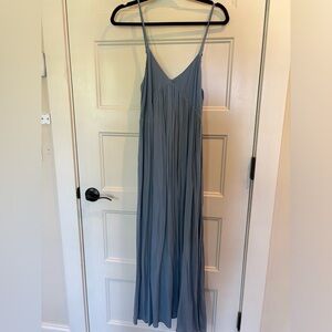 Z Supply Dusty Blue Maxi Dress - NWOT - Size S